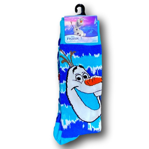 3/$20 Olaf The Snowman From Disney’s Frozen Funny Novelty Crew Socks - NWT